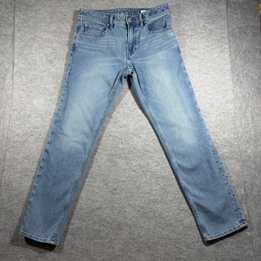 Bonobos Jeans Mens 31x30 Light Blue Wash Slim Fit Stretch Denim Five Pocket